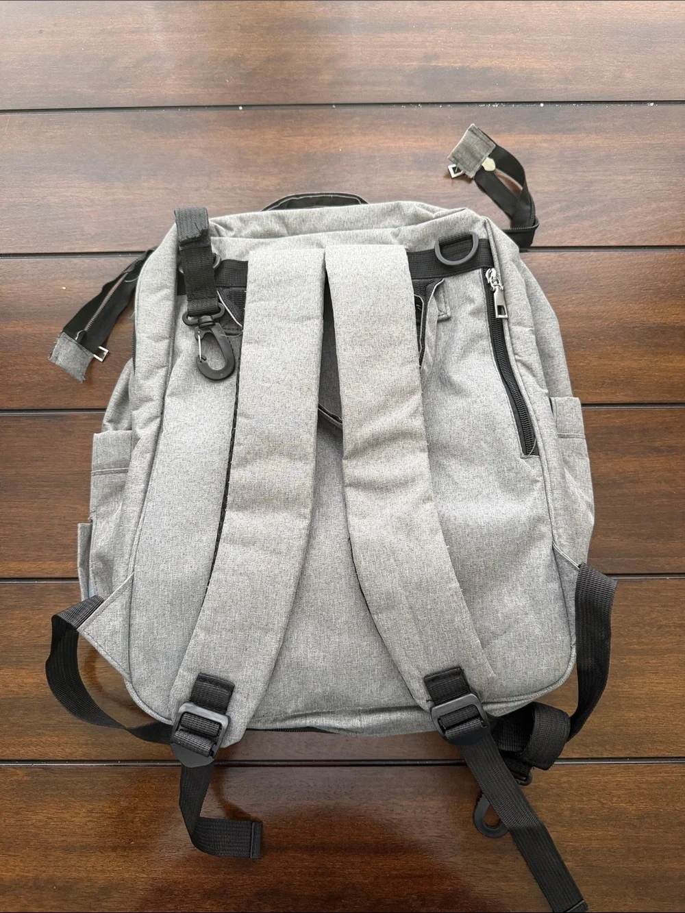 Gray Travel Backpack